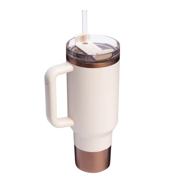 NEW Stanley The Quencher H2.0 Flowstate™ Tumbler | 40 OZ Gilded Sugar - Picture 2 of 8